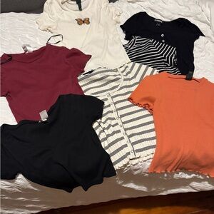 Assorted Short Sleeve Tops
